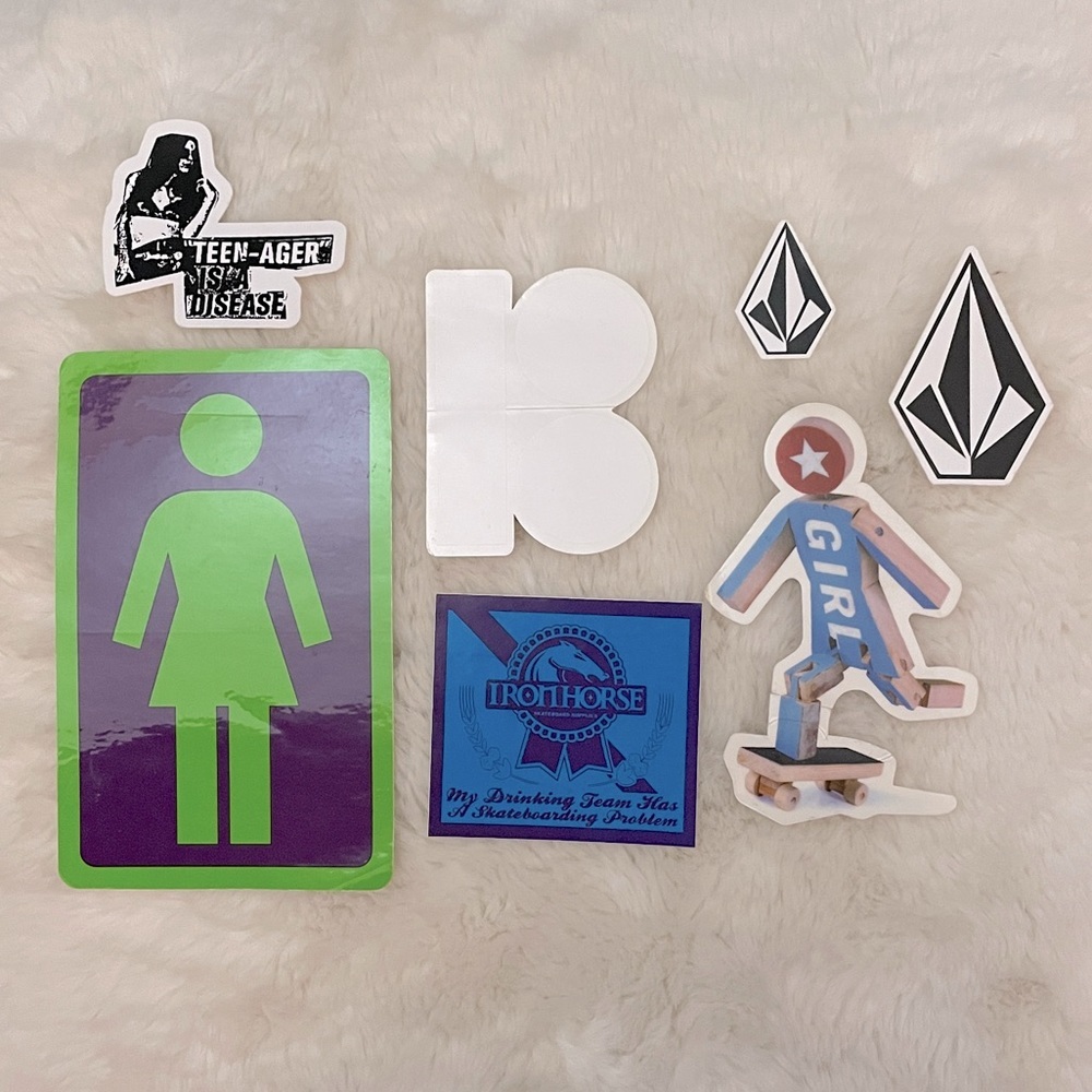 Skateboard Sticker Pack